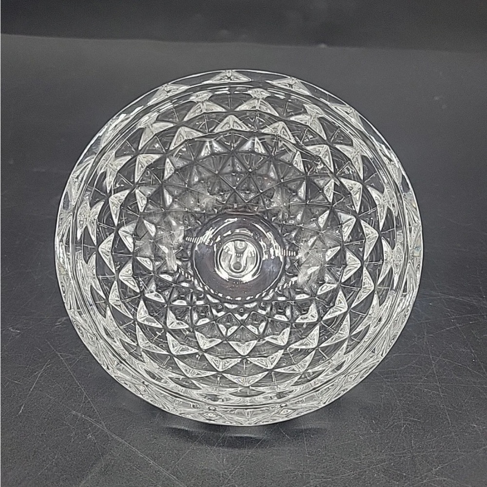 Waterford Marquis Crystal Acorn Biscuit Cookie Candy Jar w/ Lid - Picture 4 of 10